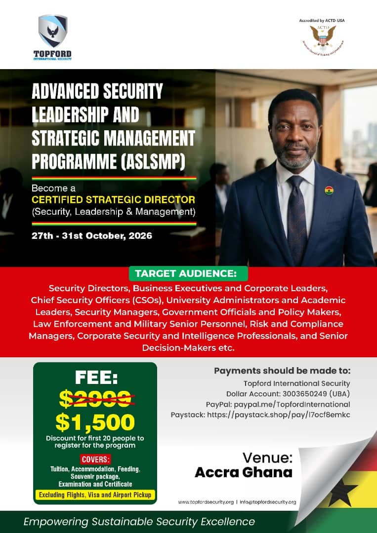 International Security Conference - Ghana 2026